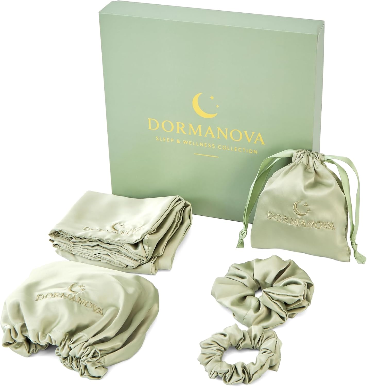 Luxury Skincare Gift Set - Juego de Dormir de Satén de