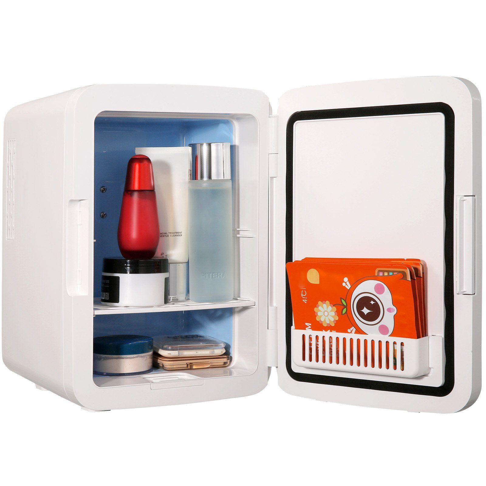 Luxury Skincare Fridge - Mini refrigerador portátil de lujo AC/DC