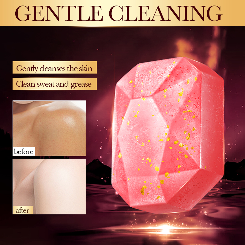 Jabón Artesanal con Láminas de - Luxury Skincare Gifts For Women reseña y precio